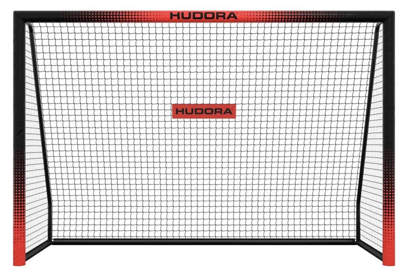 B-Ware HUDORA Fußballtor Pro Tect 240 schwarz Garten Fußballtor 240x160x85 cm Tor Netz