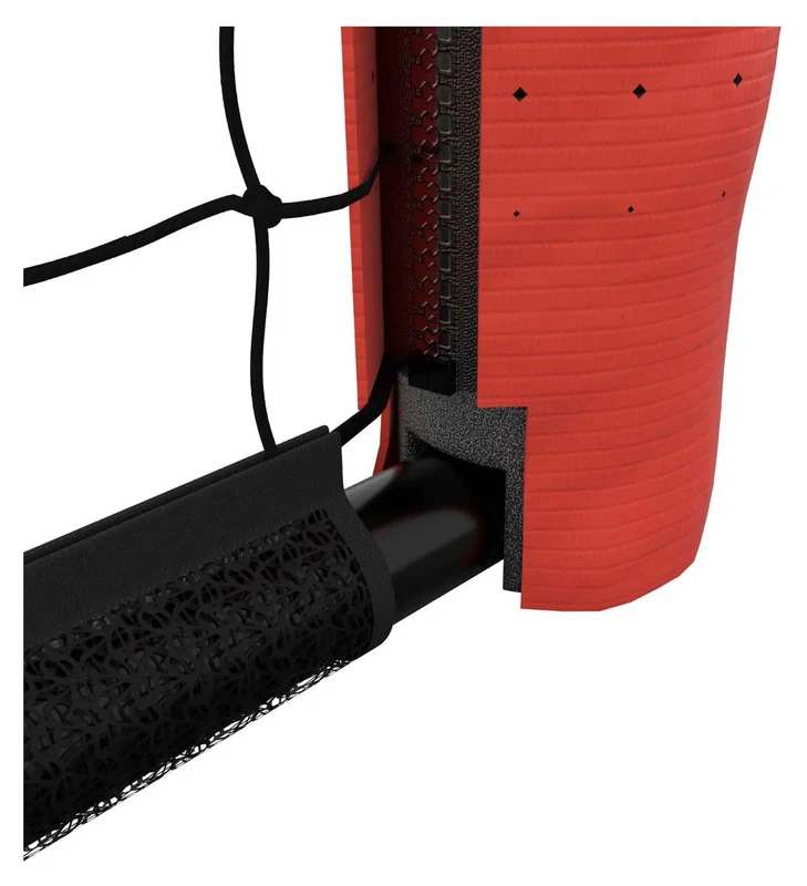B-Ware HUDORA Fußballtor Pro Tect 240 schwarz Garten Fußballtor 240x160x85 cm Tor Netz