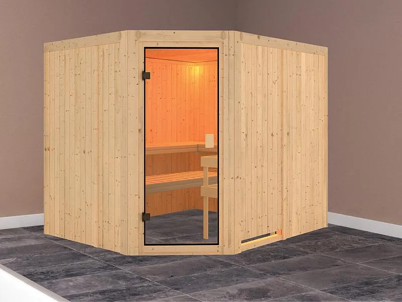 Karibu Sauna Horna 68 mm