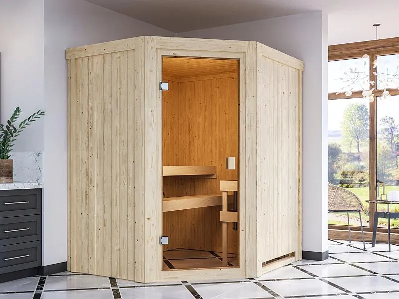 Karibu Sauna Faurin 68 mm