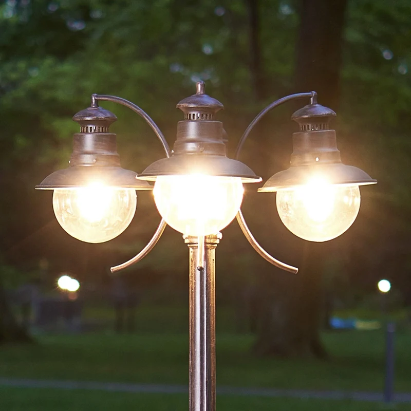 B-Ware Lindby Kandelaber Eddie Gartenleuchte Gartenlampe Lampe Leuchte Sockelleuchte