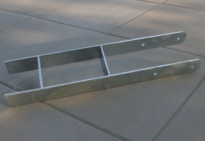 Gratis Karibu H-Pfostenanker 9 x 9 x 60 cm 11 Stück