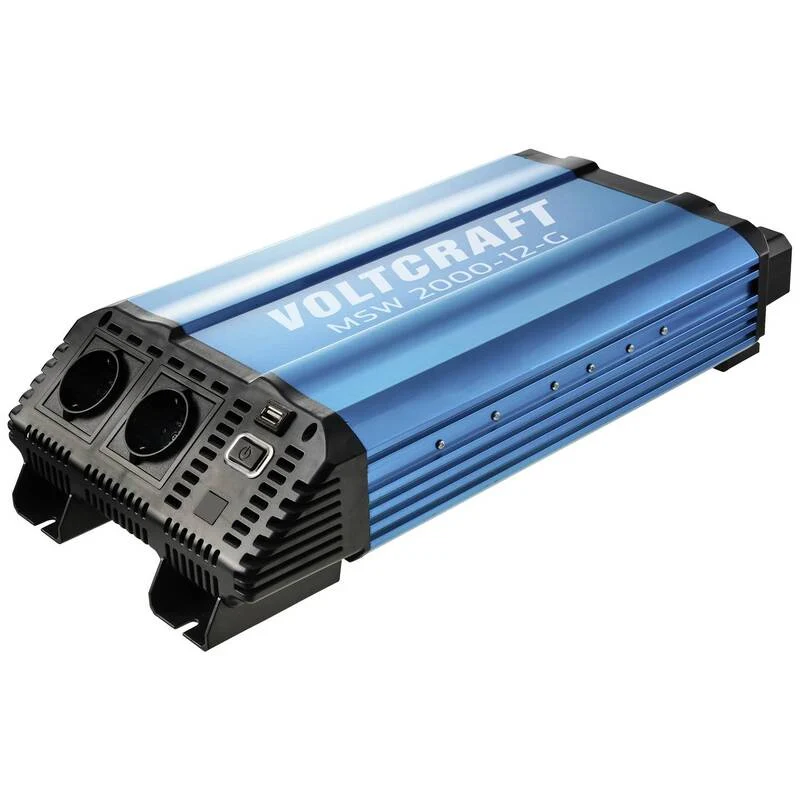 D-Ware VOLTCRAFT Wechselrichter MSW 2000 12 G 2000W 230V AC modifizierte Sinuswelle