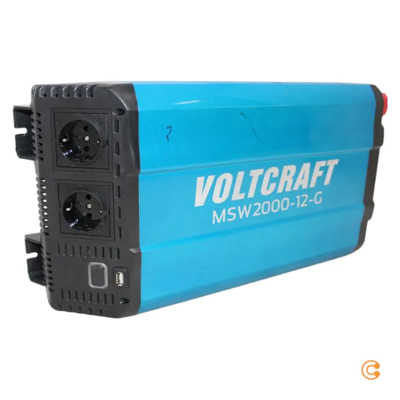 D-Ware VOLTCRAFT Wechselrichter MSW 2000 12 G 2000W 230V AC modifizierte Sinuswelle