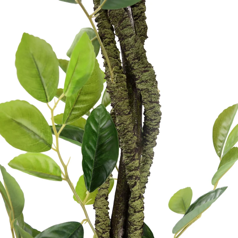 B-Ware hjh OFFICE Kunstpflanze Kunstbaum Zitronenbaum LEMON Deko 135 cm grün künstlich