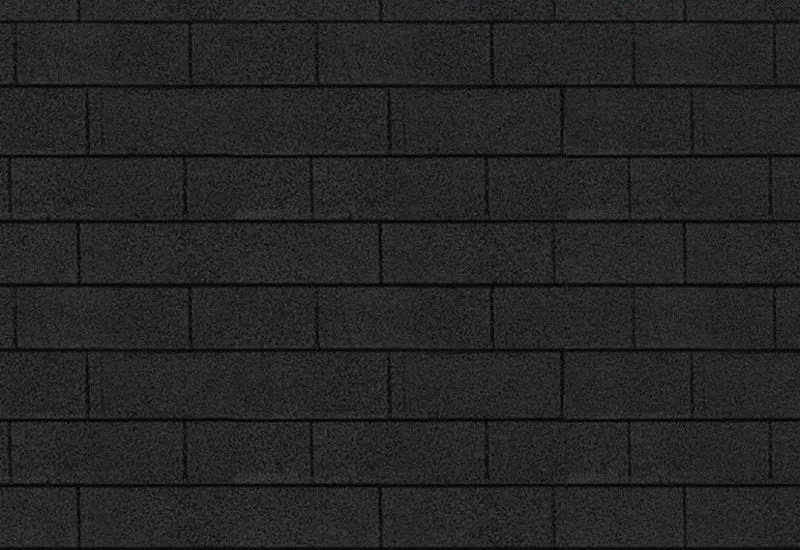 Karibu Dachschindeln Rechteck schwarz 2 Pakete