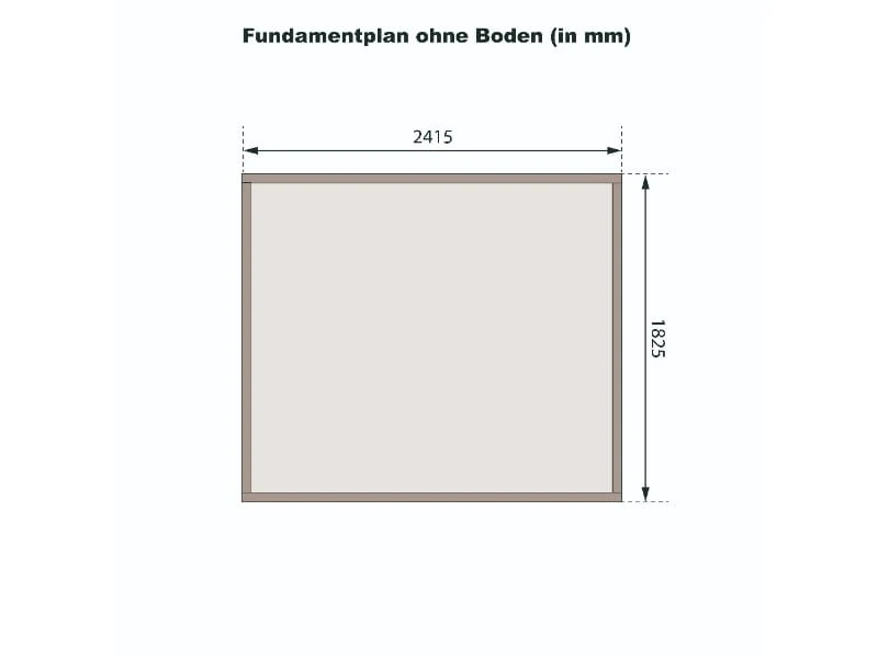 Osb smart choice Gartenhaus Stegen 3 natur