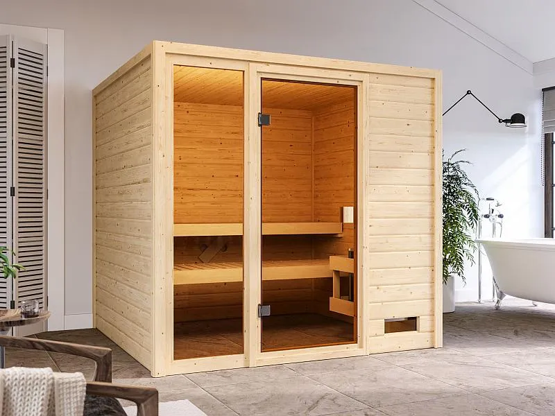 Karibu Sauna Jutta 38 mm