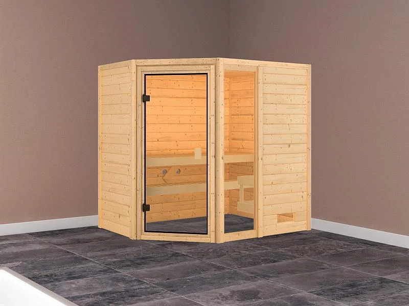 Karibu Sauna Jada 38 mm