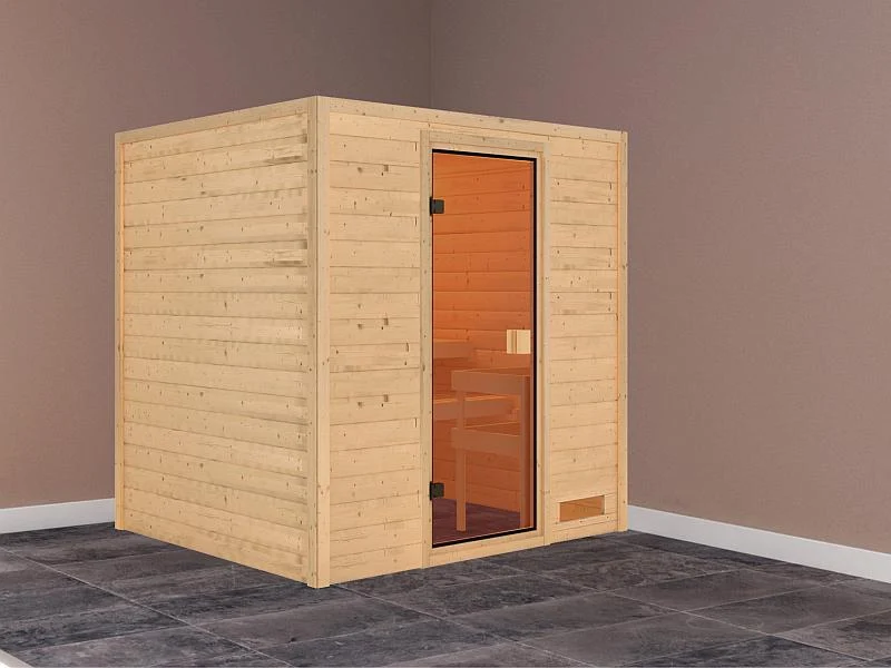 Karibu Sauna Adelina 38 mm