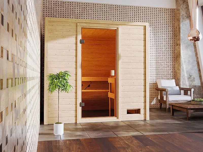 Karibu Sauna Adelina 38 mm