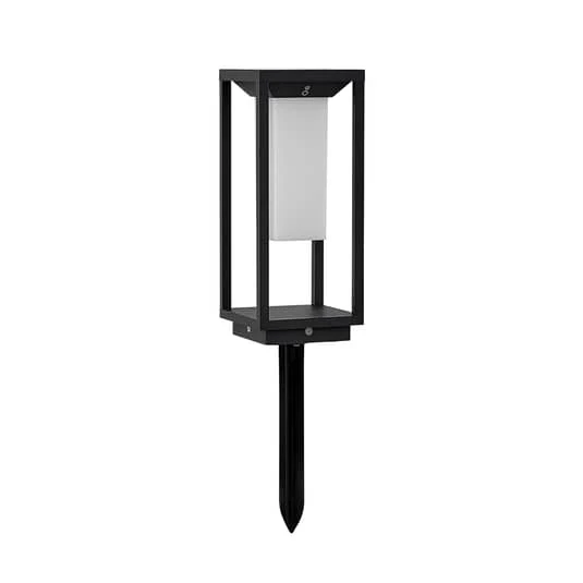 B-Ware Lucande Eliel LED-Solarsockelleuchte Wegeleuchte Gartenleuchte Deko-Wegelicht
