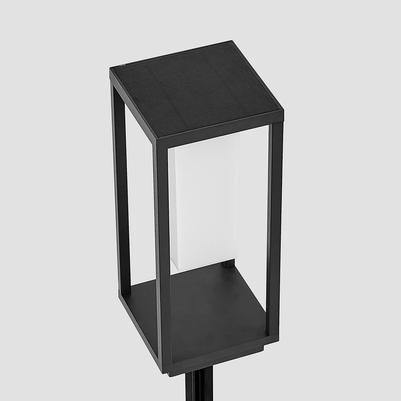 B-Ware Lucande Eliel LED-Solarsockelleuchte Wegeleuchte Gartenleuchte Deko-Wegelicht