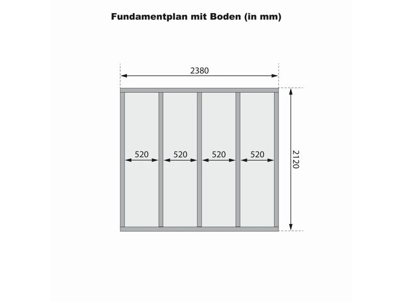 Karibu Fasssauna Quadro 1 Plus, ohne Ofen, 38 mm