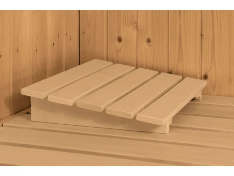 Karibu Sauna Airi, ohne Ofen - mit Dachkranz -