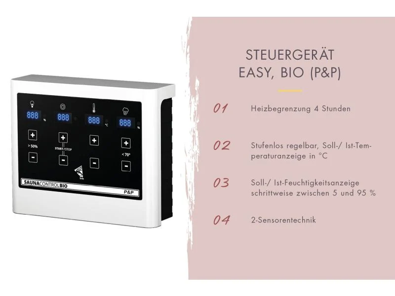 Karibu Steuergerätverkleidung für den Außenbereich, Naturbelassen
