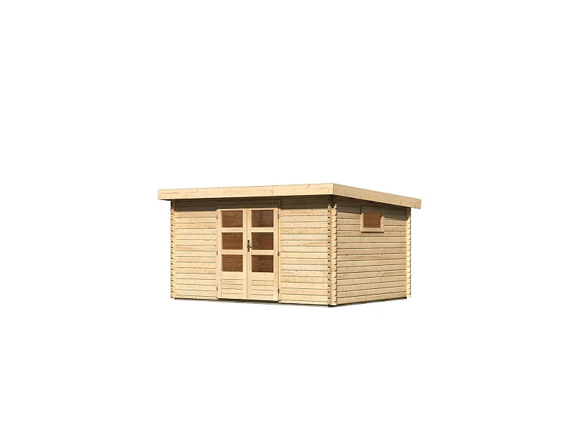 Karibu Gartenhaus Trittau 5 natur