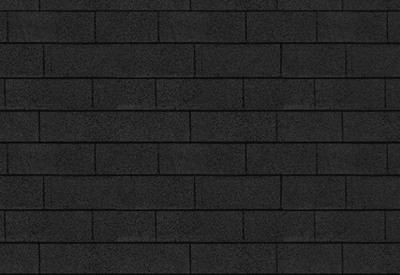 Karibu Dachschindeln Rechteck schwarz 3 Pakete