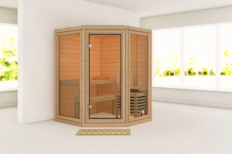 Karibu Sauna Yuma 38 mm