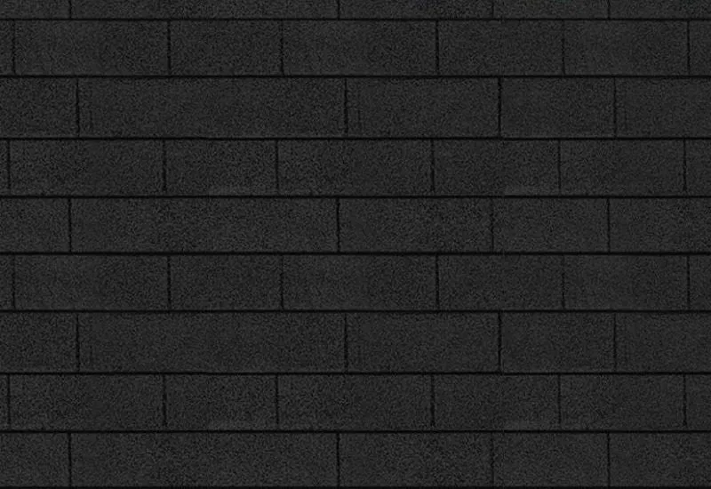 Karibu Dachschindeln Rechteck schwarz 6 Pakete