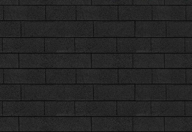 Karibu Dachschindeln Rechteck schwarz 6 Pakete