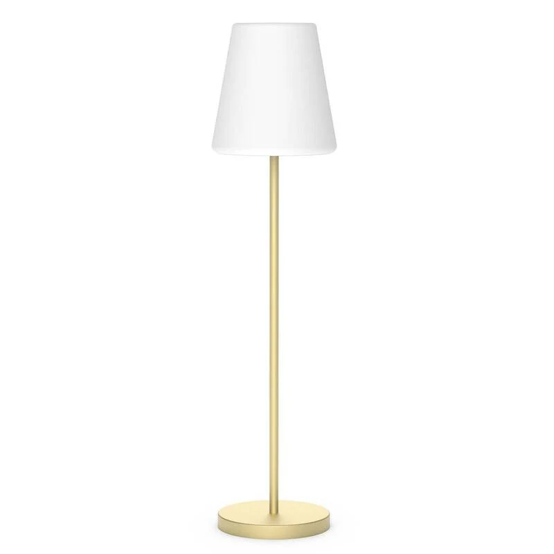 B-Ware Newgarden Lola Slim 180 Solar-Stehlampe Standleuchte Stehleuchte Lampe messing