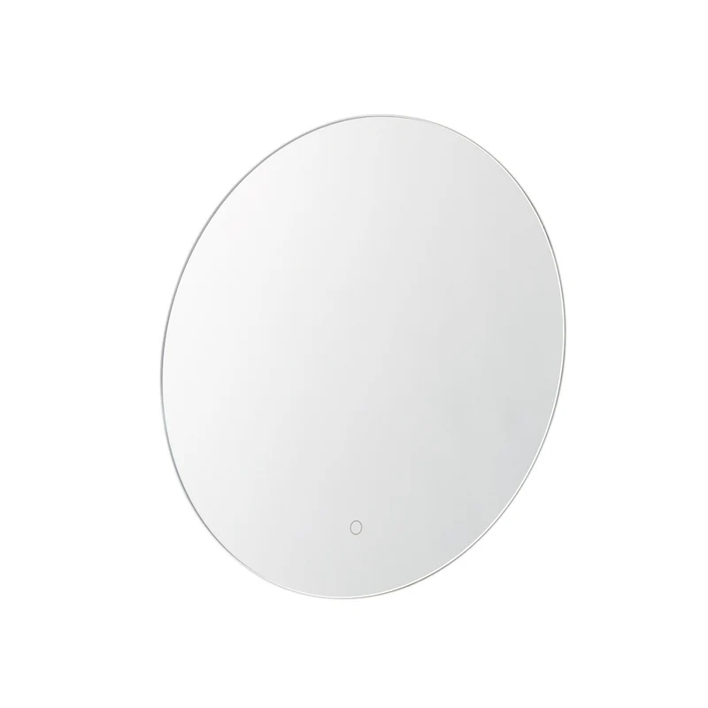B-Ware Lucande LED-Spiegel Celestiel rund beheizbar CCT Ø 60 cm Wandspiegel Chrom335