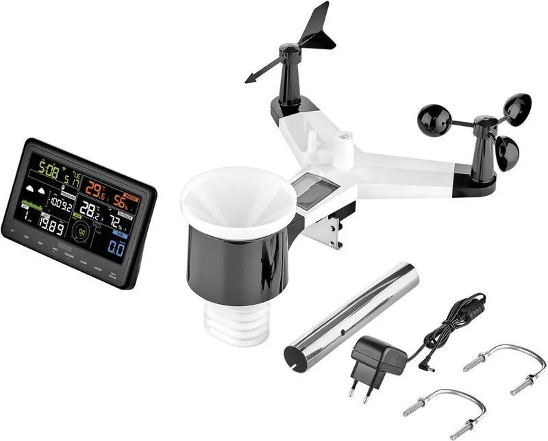 B-Ware Eurochron Funk Wetterstation EFWS 29 Wettermessstation Vorhersage App Wifi Funk