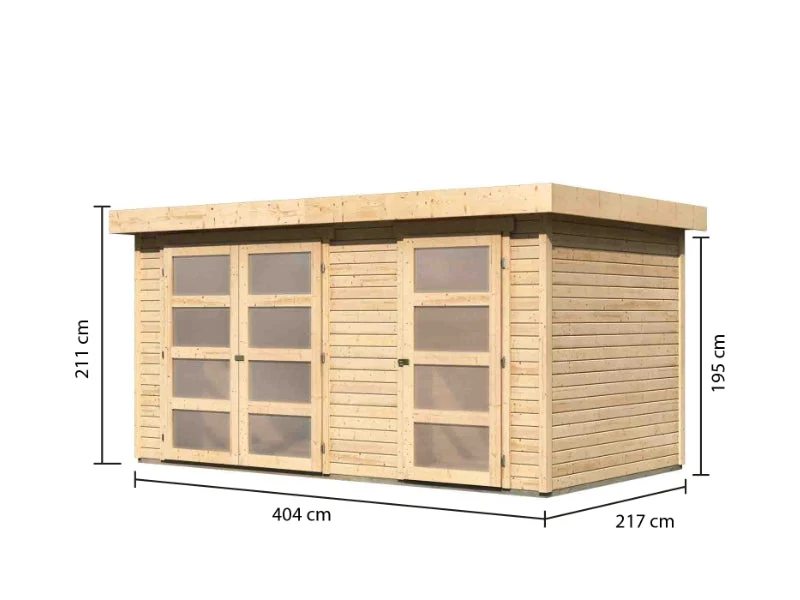 Karibu Systemhaus Mühlentrup 1 naturbelassen 19 mm