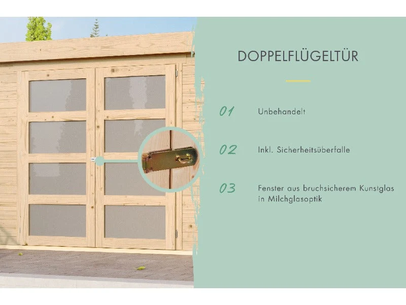 Karibu Systemhaus Mühlentrup 1 naturbelassen 19 mm