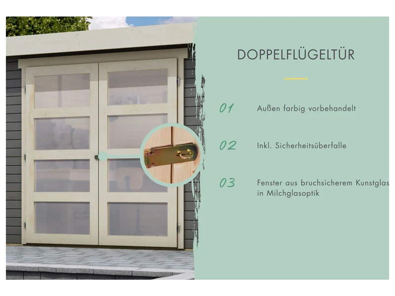Karibu Systemhaus Mühlentrup 1 terragrau 19 mm
