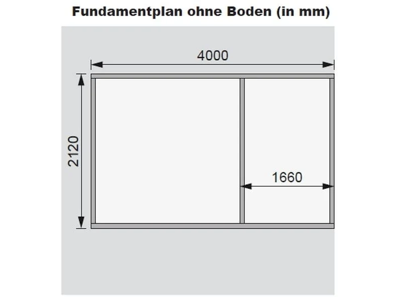 Karibu Systemhaus Mühlentrup 1 terragrau 19 mm