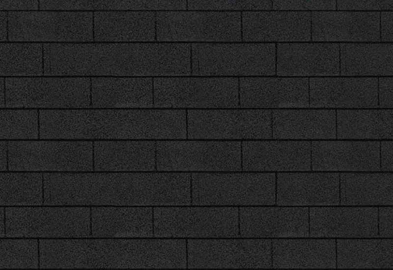 Karibu Dachschindeln Rechteck schwarz 9 Pakete