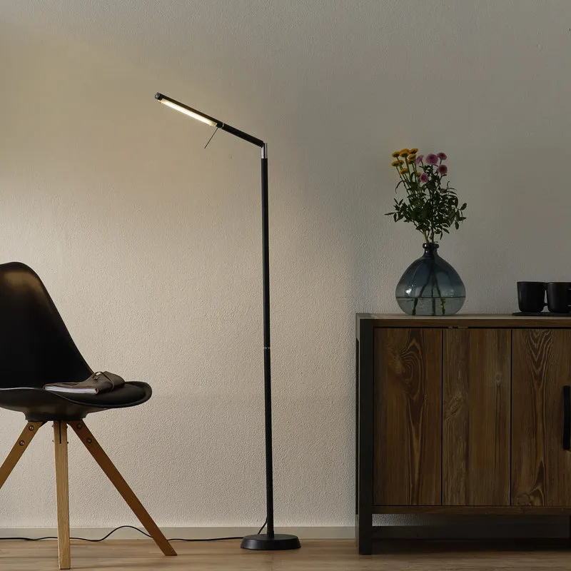 B-Ware Trio Lighting LED-Leseleuchte Filigran Standleuchte Stehlampe mit Sensordimmer