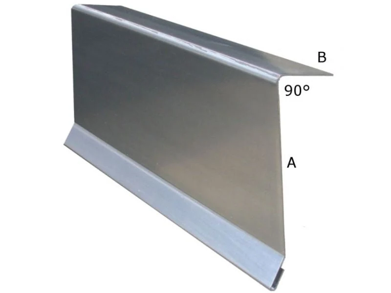 Aluminium Winkelprofil 200 cm Ortblech für Carport-Blenden 9 Stück