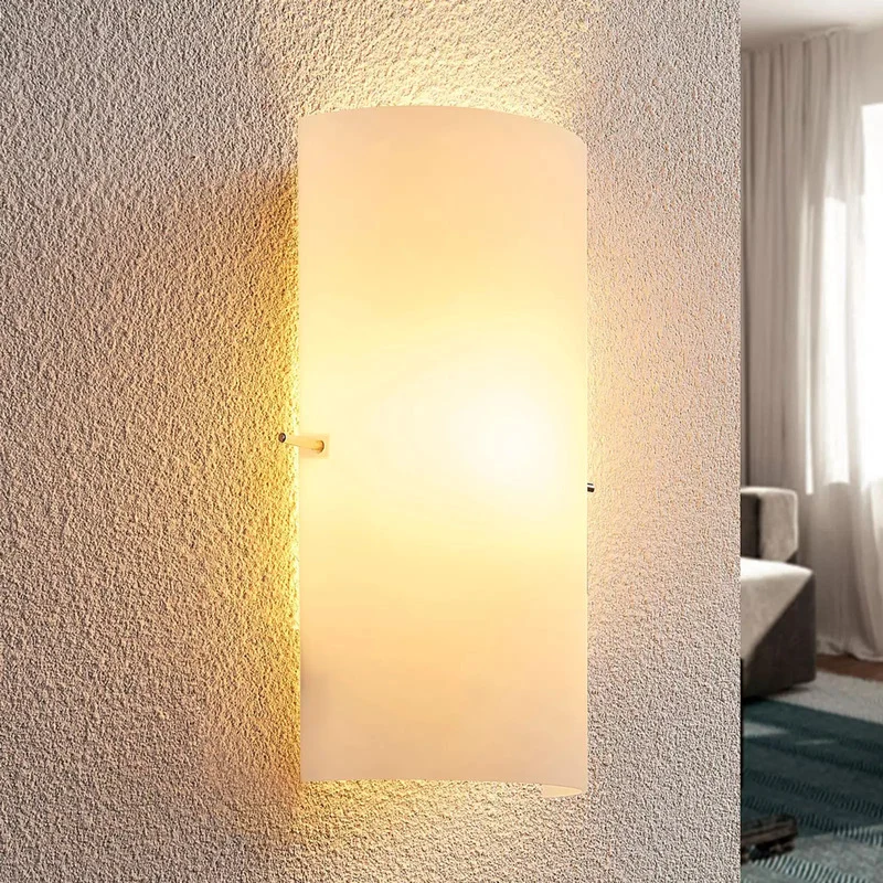 B-Ware Lindby Tuli Wandleuchte Wandlampe Leuchte Lampe E14 gefrostet 1xE14 40W LED Glas