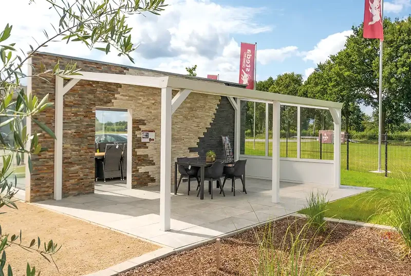 Terrassenüberdachung aus Aluminium, Freistehend