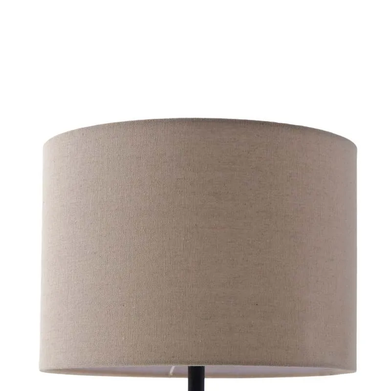 B-Ware Lindby Tischleuchte Lampe Thalassia LED Tischlampe Leuchte beige Ø30cm 45,5cm