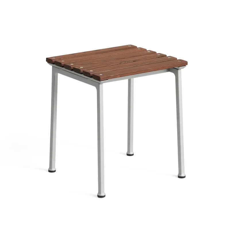 B-Ware HAY Traverse Hocker Sitzmöbel Outdoor Aluminium Esche geölt Traversenstuhl