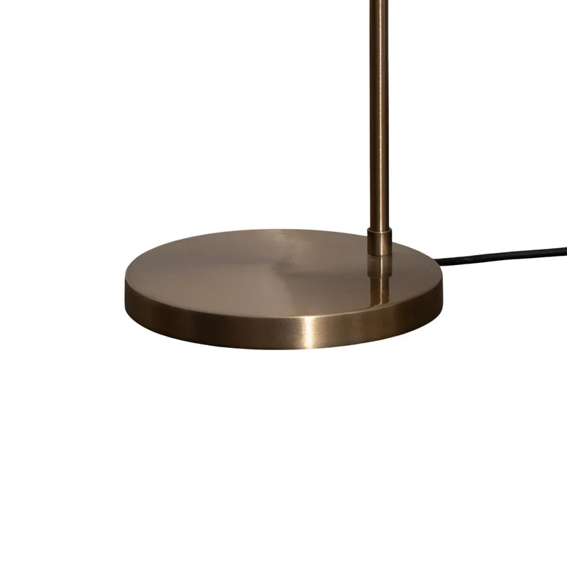 B-Ware Stehleuchte Lampe Varzan Metall gold Leuchte Lampe Beleuchtung E27 LED 162 cm