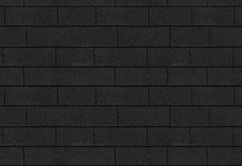Karibu Dachschindeln Rechteck schwarz 14 Pakete
