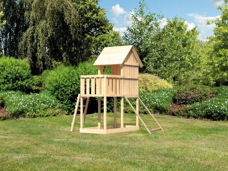 Karibu Stelzenhaus Frieda + Netzrampe
