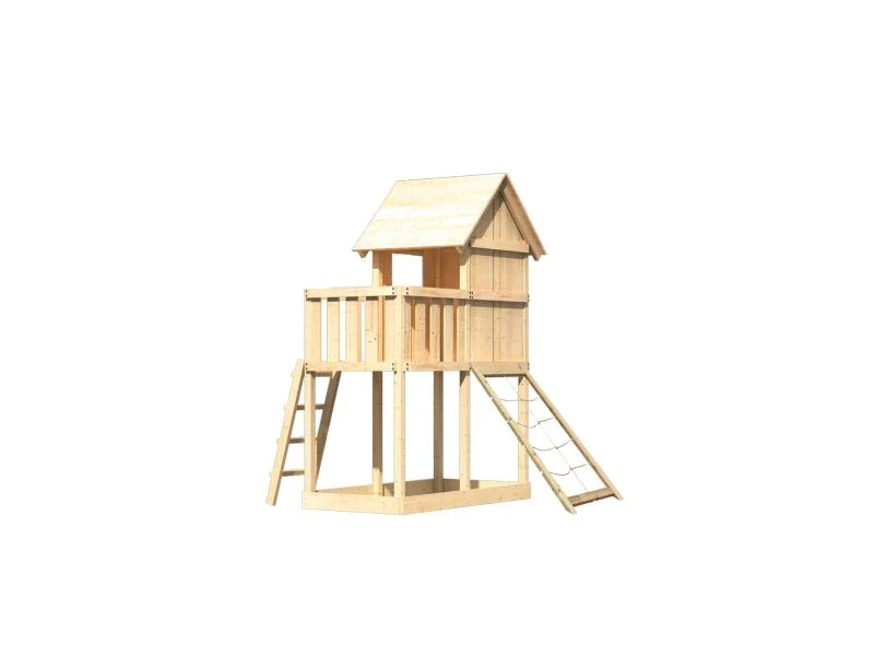 Karibu Stelzenhaus Frieda + Netzrampe
