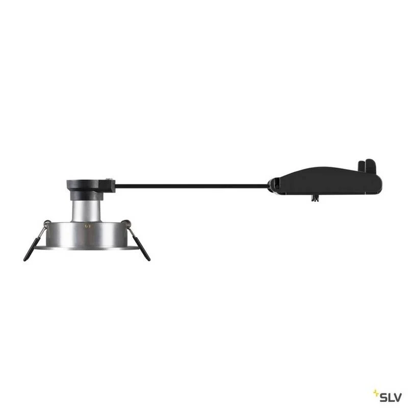 B-Ware SLV 1007376 NEW TRIA 75 LED Einbauleuchte Downlight Aluminium rund dimmbar