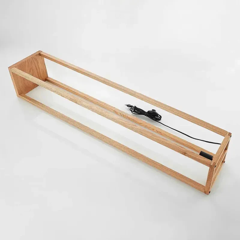 B-Ware Lucande Sedrik Stehleuchte Standlampe Wohnzimmer Kastenform Schwarz Modern