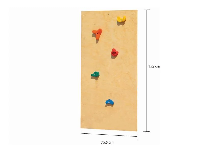 Kakribu Spielturm Luis Satteldach + Kletterwand