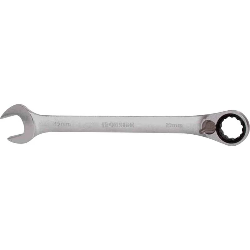 B-Ware IRONSIDE Ring-Ratschenschlüssel Maulschlüssel 17 mm Kombischlüssel Spezialstahl