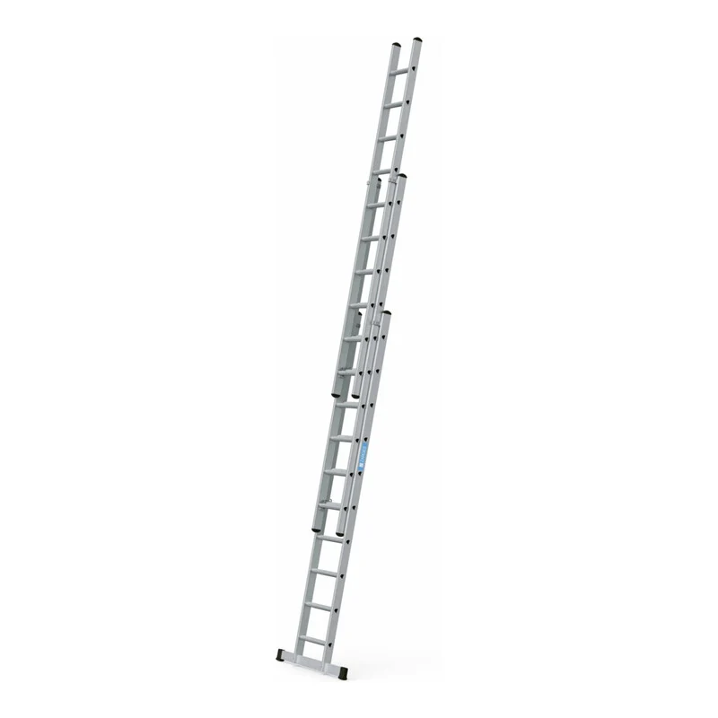 B-Ware ZARGES Schiebeleiter Everest 3DE 3x10 Sprossen Aluminium rutschsicher 6,65m