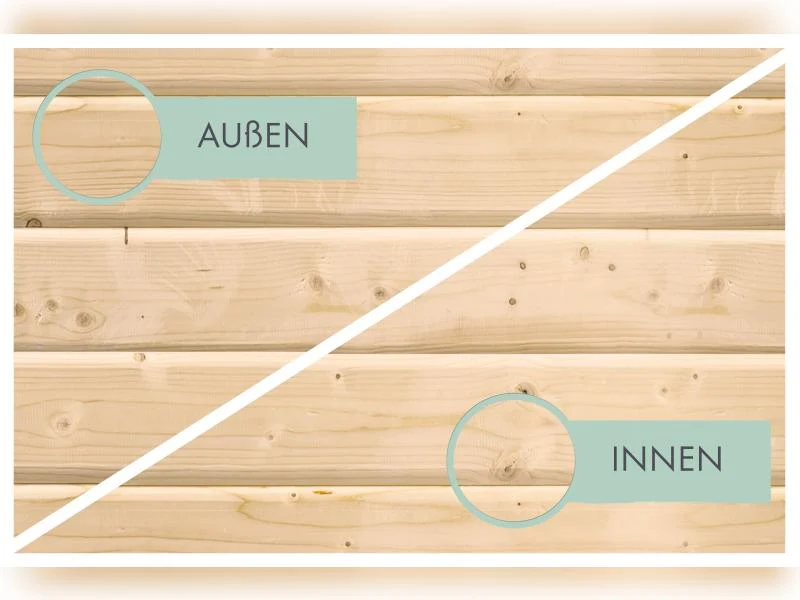 Karibu Doppelcarport Leimholz 1