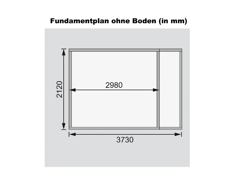 Karibu Gartenhaus Retola 5 inkl. Anbauschrank